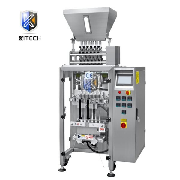 Automatic 2 4 6 8 10 Lanes Granules Sachet Packing Machine