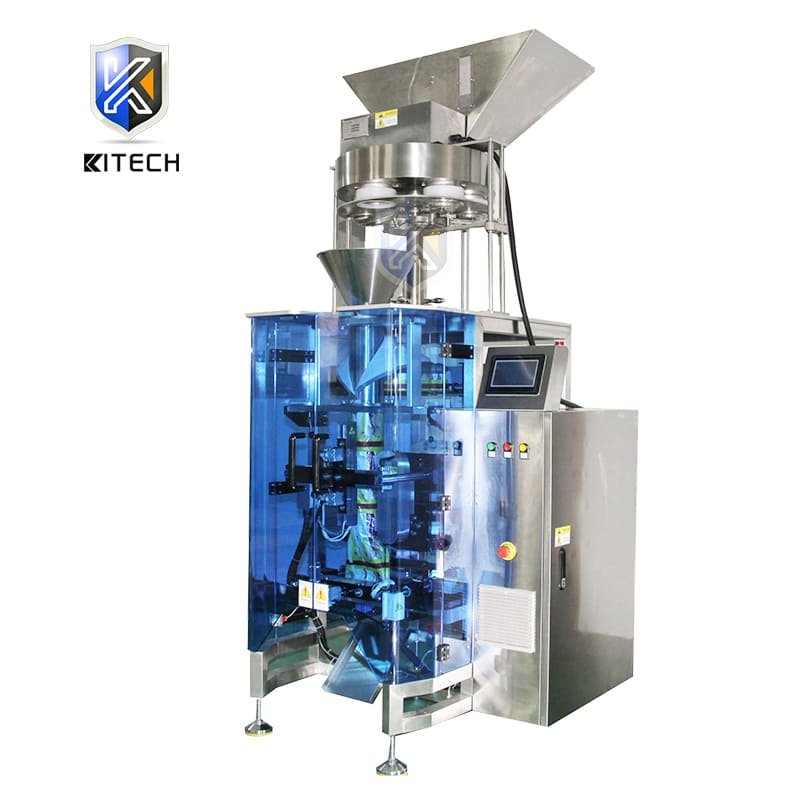 Large Vertical Volumetric Cup Packing Machine Kitech Packaging Machinery 4670