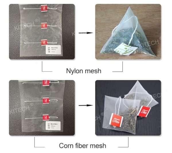 Automatic tea bag packing machine with customizable options